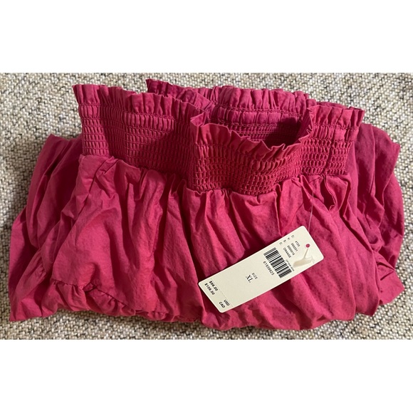 Anthropologie Maeve A-Line Mini Skirt Pink NWT SZ XL - Picture 7 of 13